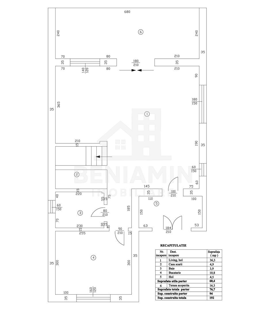Casa P+1 Toate utilitatile 400mp teren-3 dormitoare-3 bai-La cheie - imaginea 8