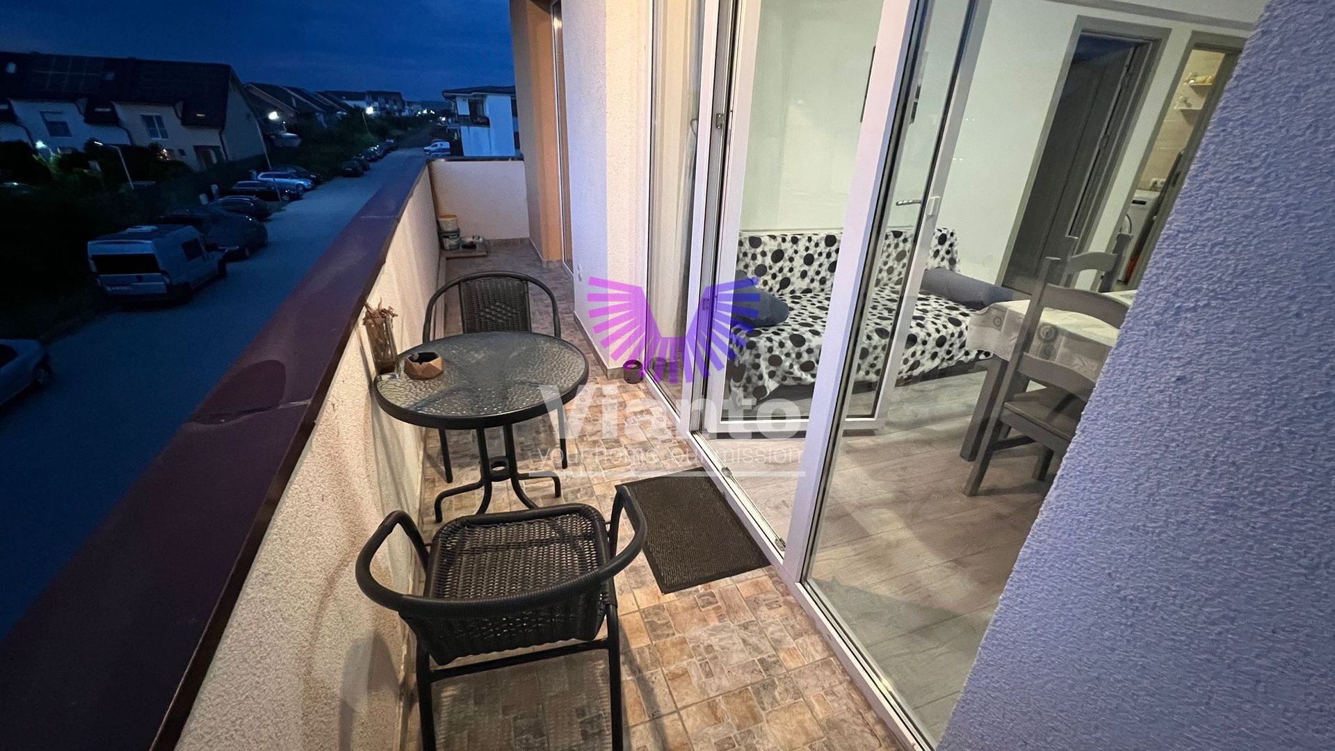 Apartament 2 Camere Utilat si Mobilat -Balcon si Parcare - Cartier Arhitectilor