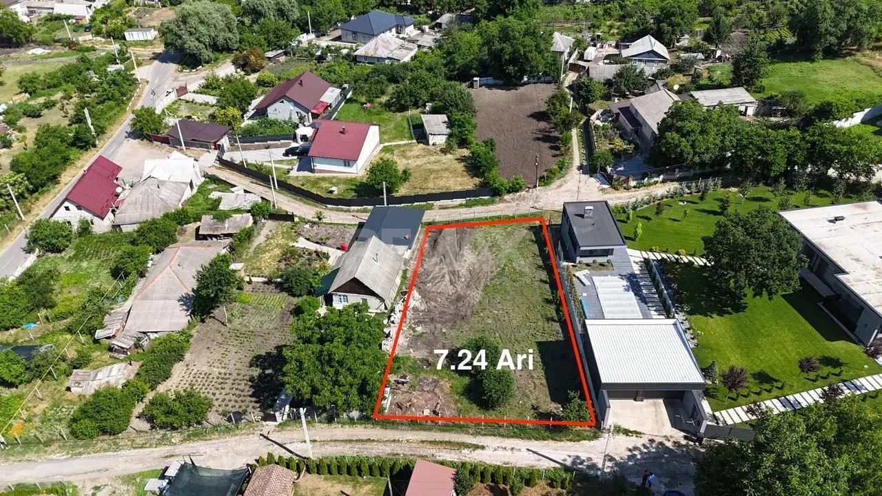 Teren de Construcţie 7,24 Ari com. Sociteni r-nul Ialoveni