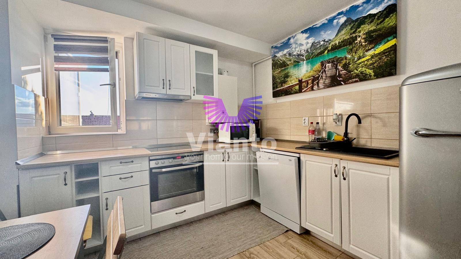 Apartament 3 camere mobilat si utilat compet - Zona sub-Arini - Calea Poplacii
