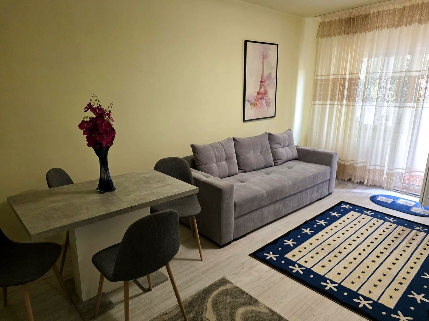 Apartament cu 2 camere, centrală proprie și aer condiționat –Dâmbovița
