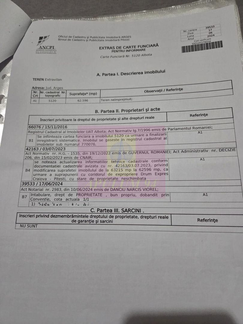 Teren 6,26 ha lângă DEx12 Pitești - imaginea 10