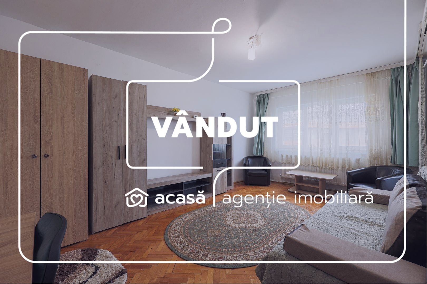 VANDUT! Apartament 2 camere decomandat – Zona 300 - COMISION 0%