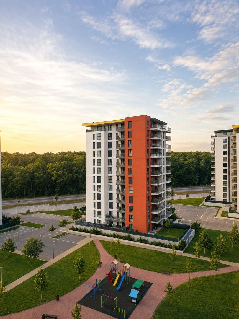 Apartament nou cu 2 camere, bucatarie inchisa | Denya Forest - imaginea 12