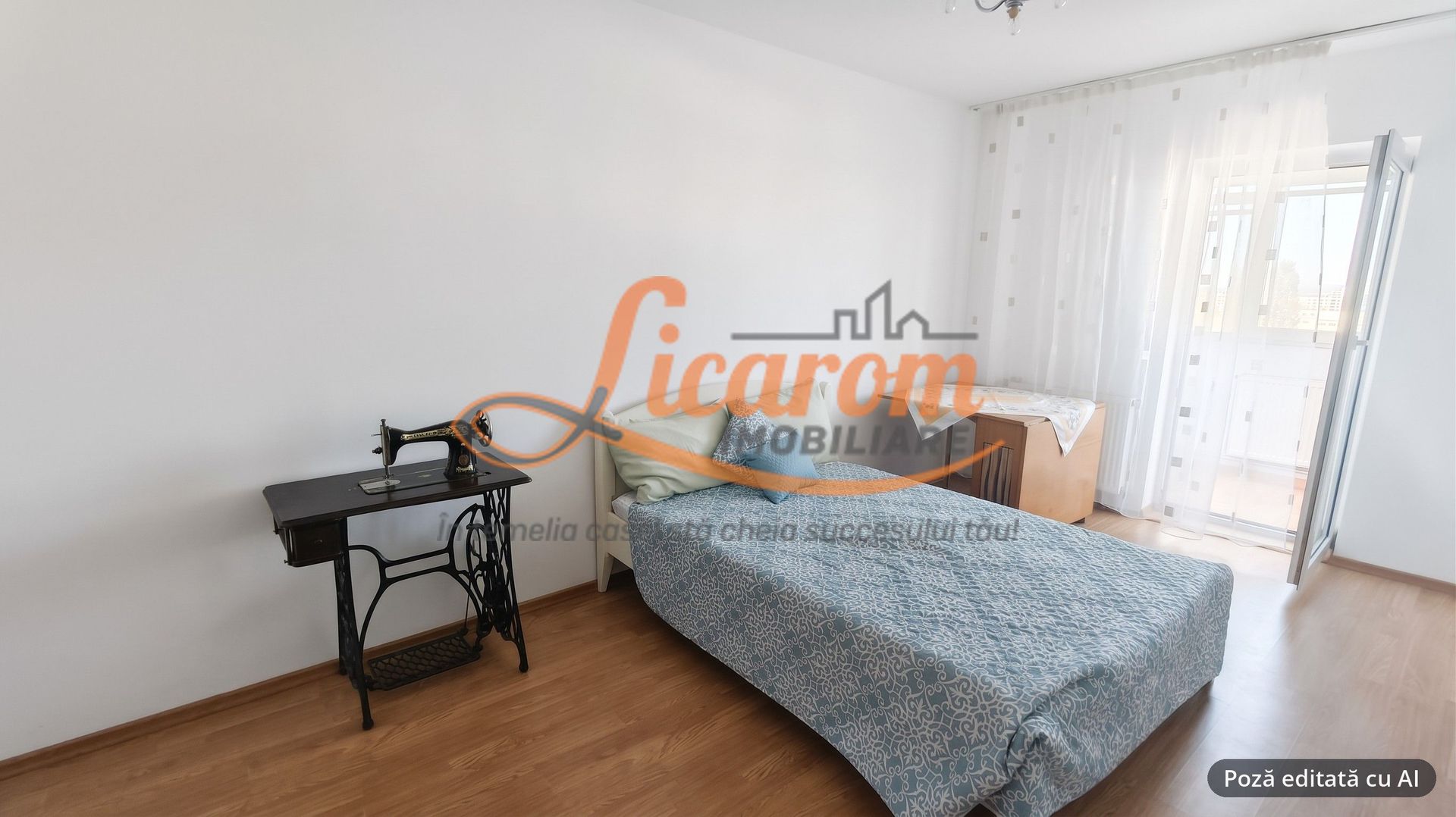 2 camere decomandat,BD Garii,etaj intermediar,pret pornire 103000 E - imaginea 8