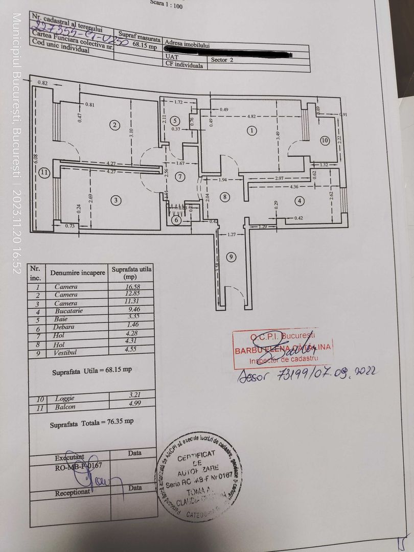 Apartament 3 Camere - Zona Pantelimon Delfinului