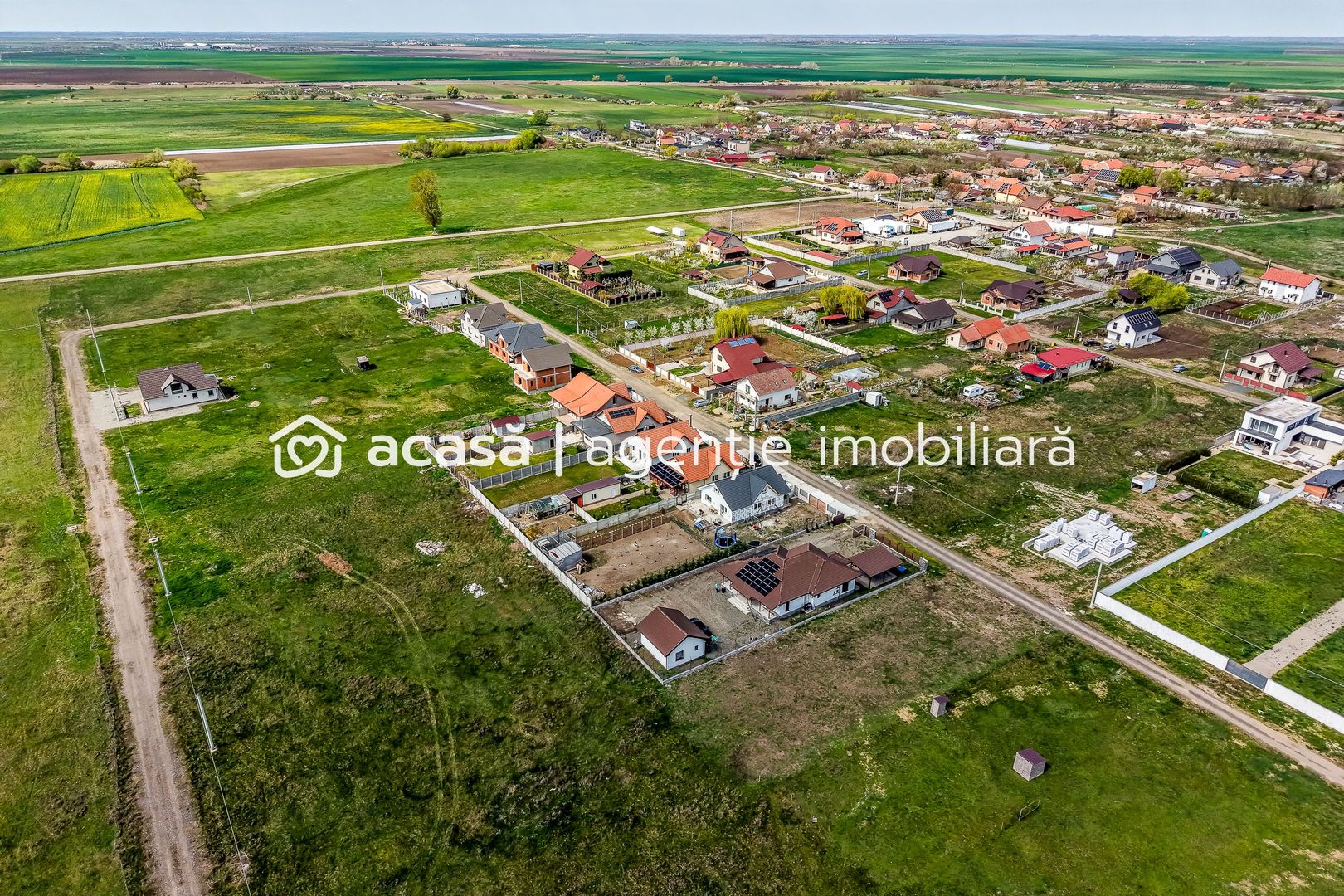 Imagine 4 - Casă noua, 2022, parter, 2 dormitoare Sânpaul, 10 km Arad