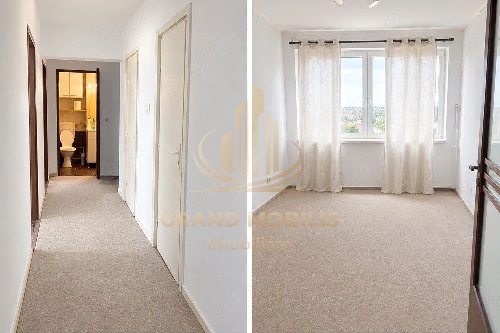 Apartament cu 3 cam, 64.5mp,  panoramă superbă | Brâncoveanu/Iosefin - imaginea 4