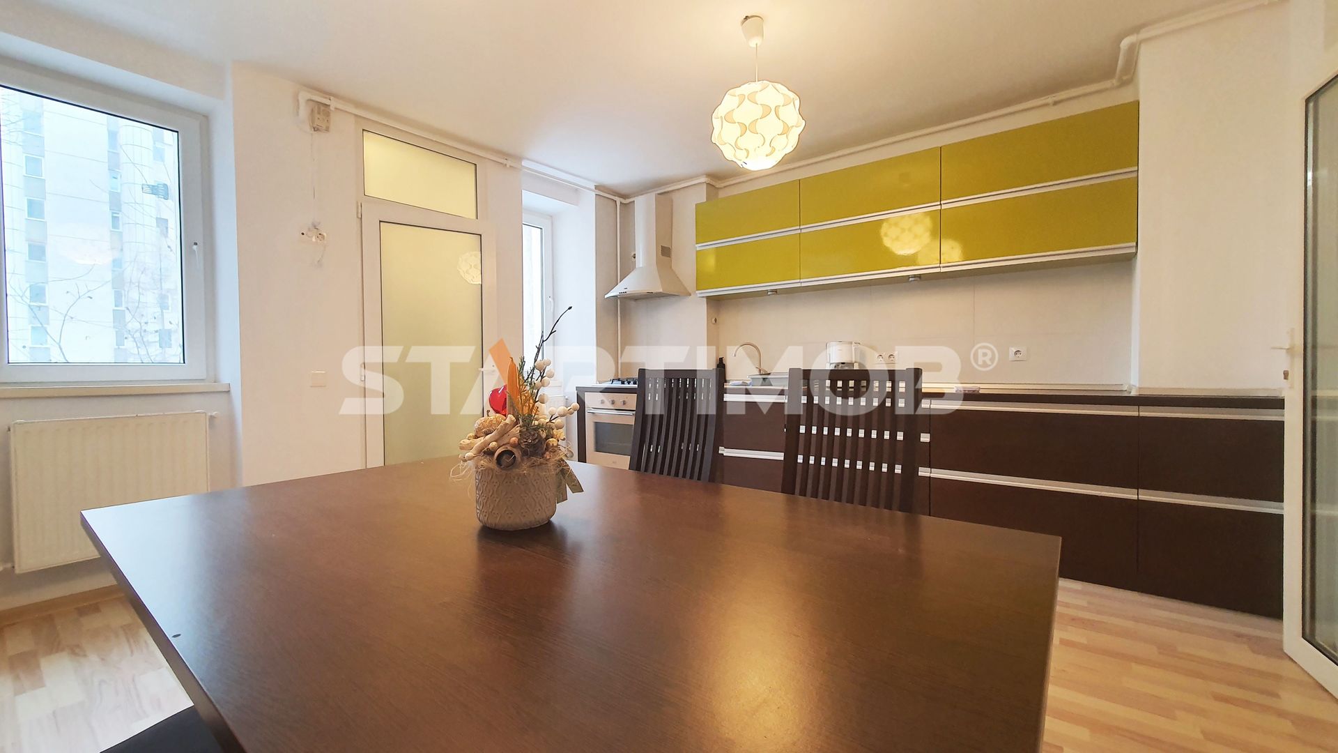 Apartament mobilat 3 camere Centru Civic – ONIX