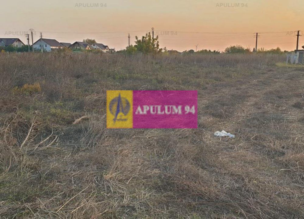 Teren cu potential la 12 minute de Bucuresti