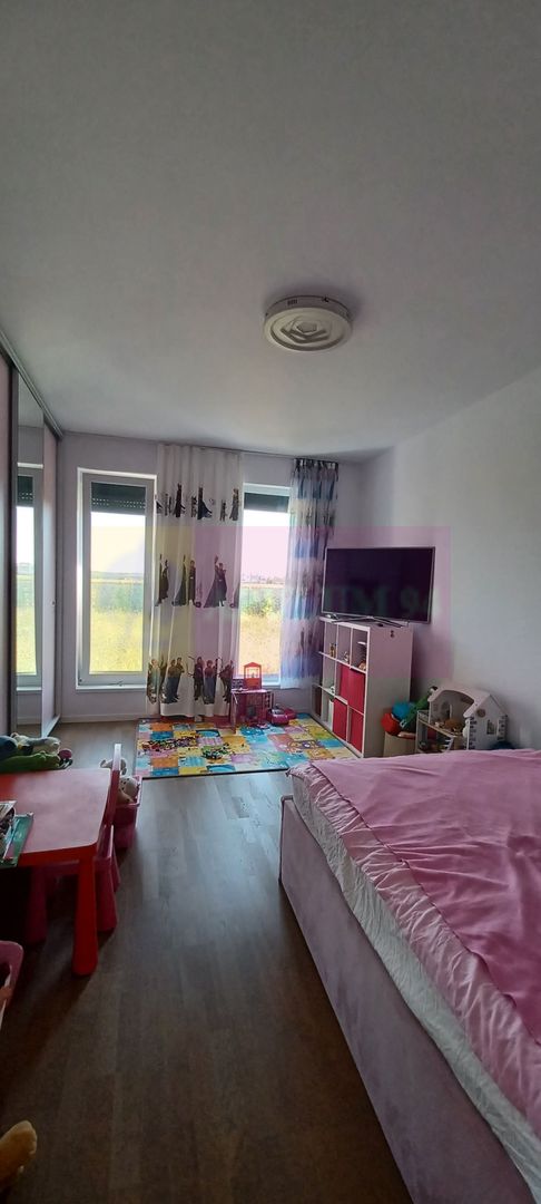 Săbăreni, casă nouă 116 mp utili, curte 608, în apropierea pădurii