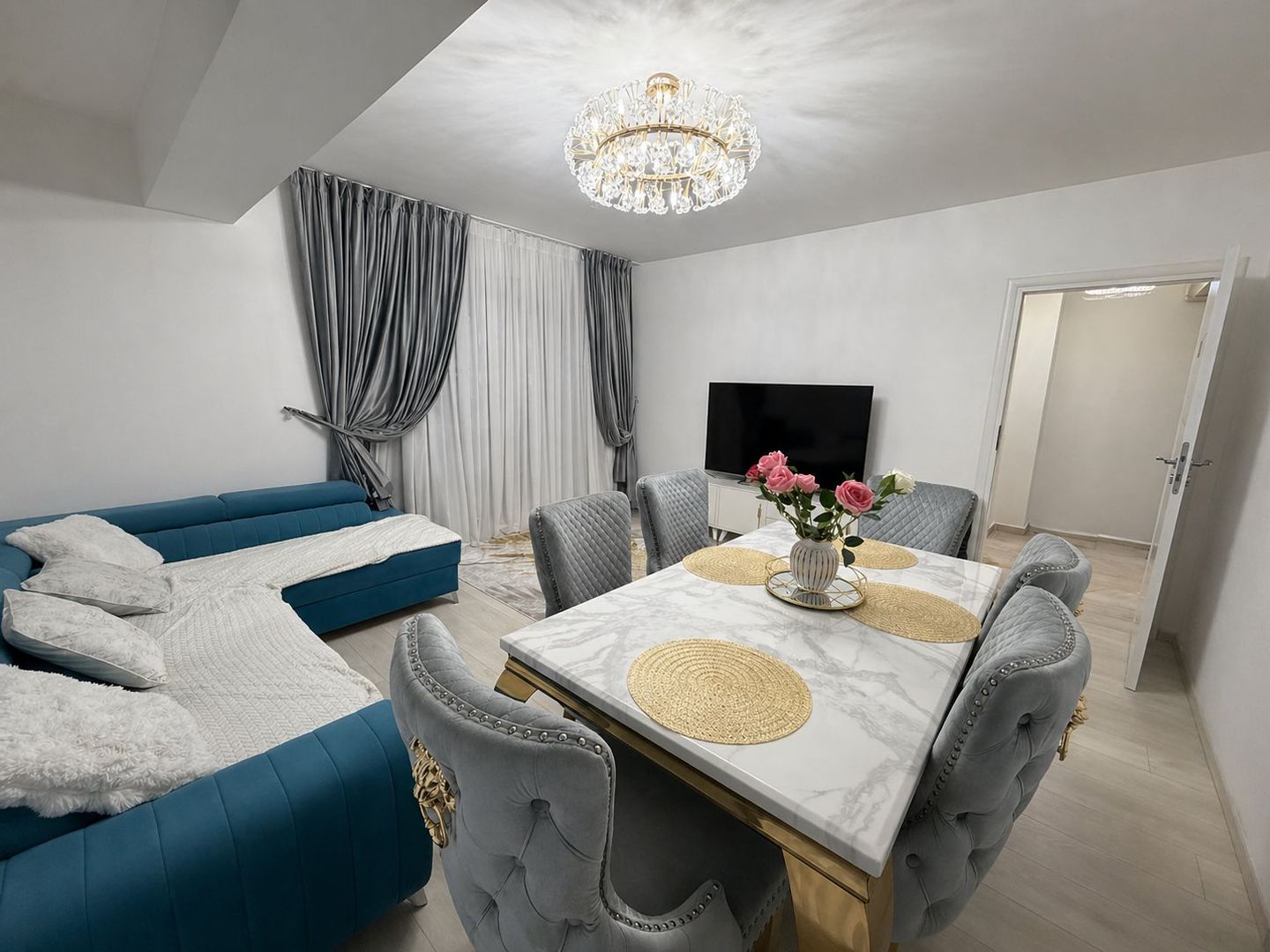 Apartament 3 Camere mobilat & utilat Quartz Residence (parcare + boxa)