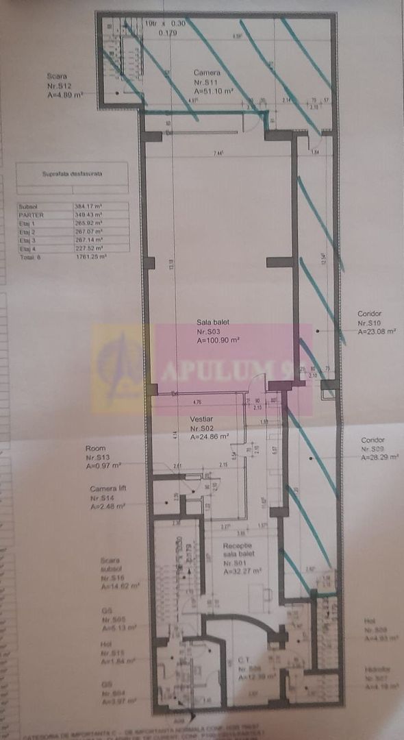 106 mp demisol | Acces separat, utilități incluse