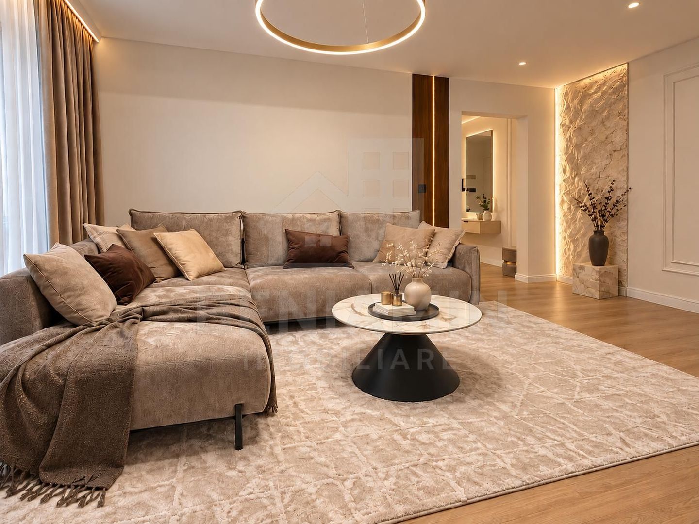 Apartament premium de vanzare 52mp Mobilat si Utilat Cartier Rovine - imaginea 3