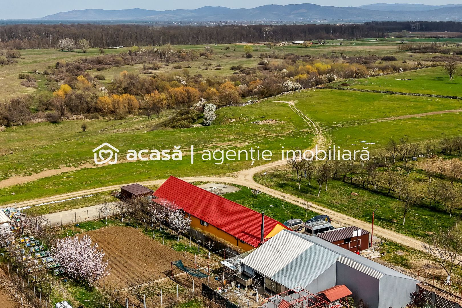 Imagine 3 - Casă modernă (2021) – Priveliște panoramică spre Lunca Mureșului