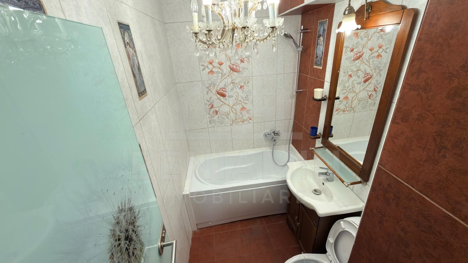 Apartament 3 camere Calea Bucuresti parter mobilat si utilat 56mp - imaginea 9