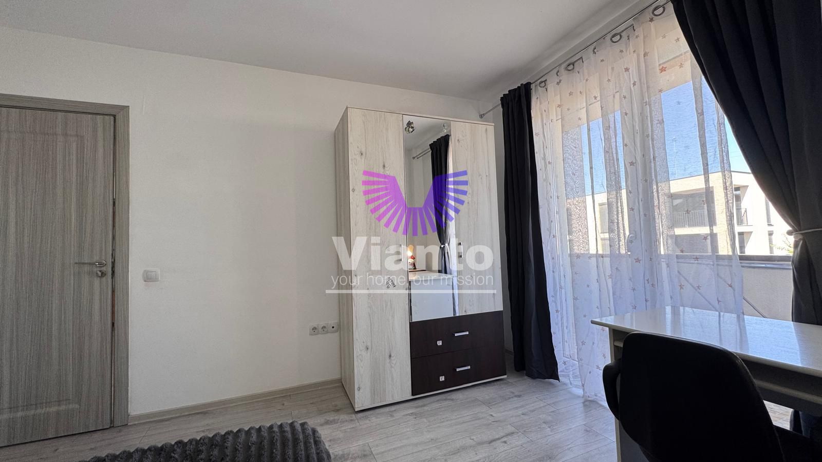 Apartament 2 Camere Utilat si Mobilat -Balcon si Parcare - Cartier Arhitectilor