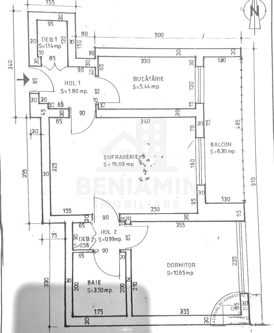 2 Camere- 47mp-Renovat-Zona Calea Bucuresti -Bibiloteca Universitatii - imaginea 8