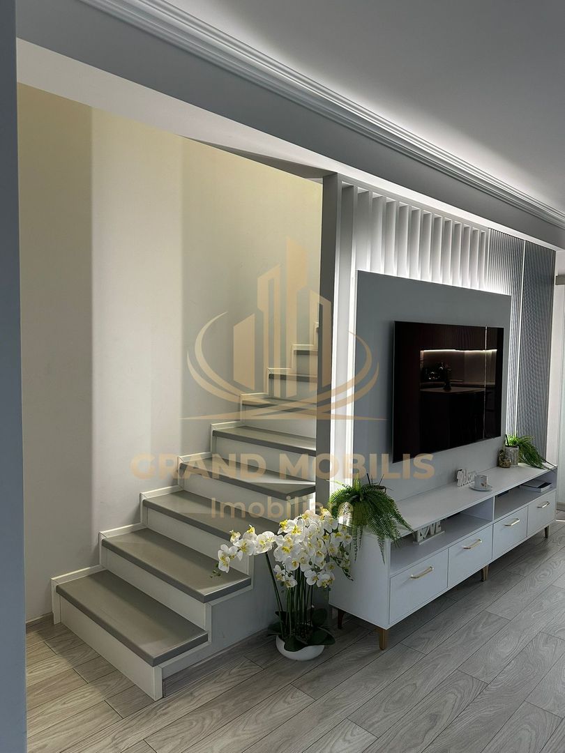Casa in stil mediteranean, ultrafinisată 5 camere, 3 bai + curte. - imaginea 23