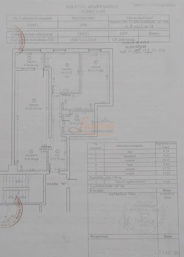 Apartament 3 camere ISARAN etaj intermediar, loc de parcare. - imaginea 5
