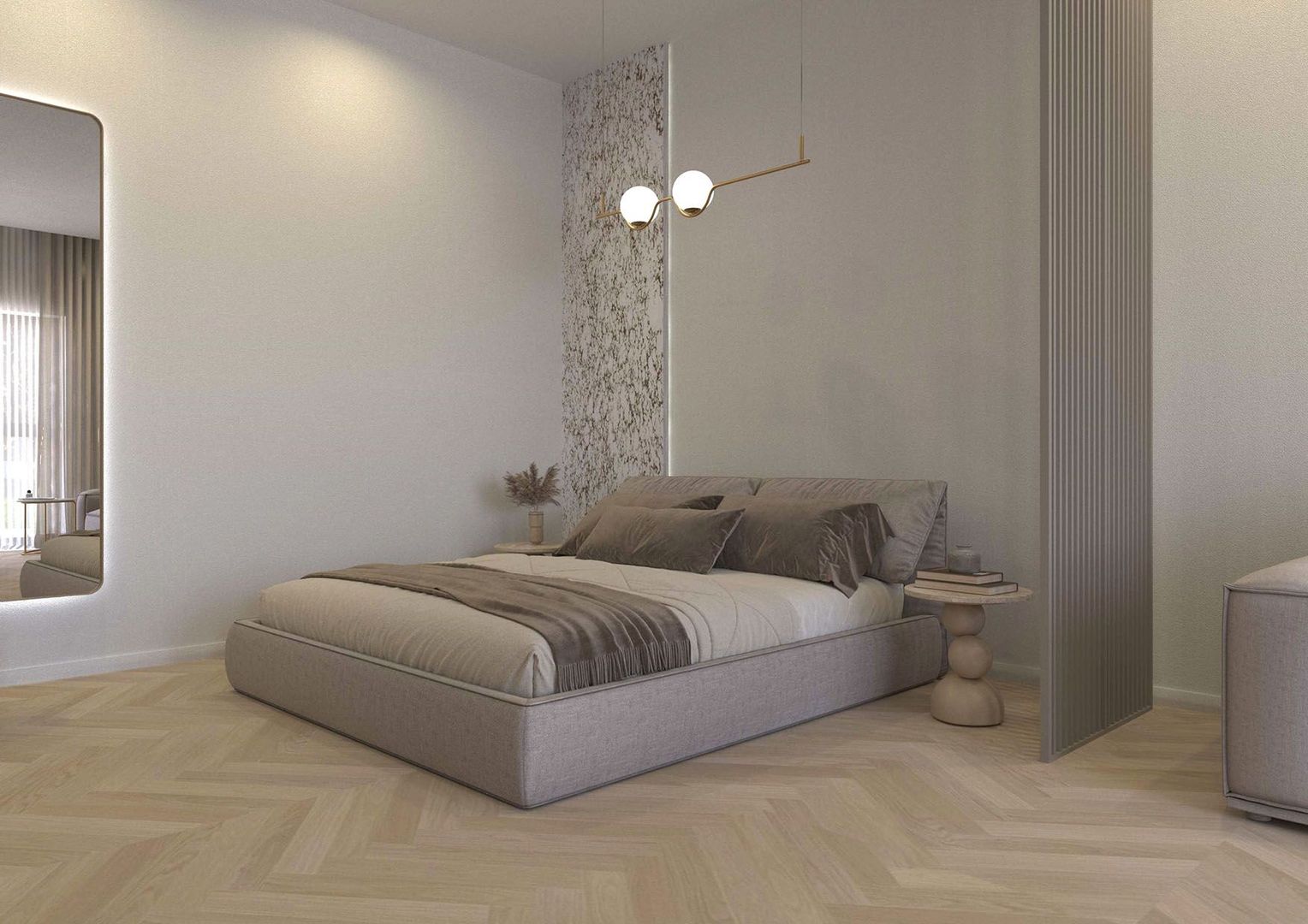 Apartament 43, Corp F – Studio | 38,51 mp | Etaj 3 | Jabri Nord Reside - imaginea 3