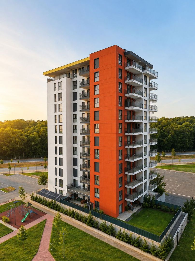 Apartament nou cu 2 camere, bucatarie inchisa | Denya Forest - imaginea 11