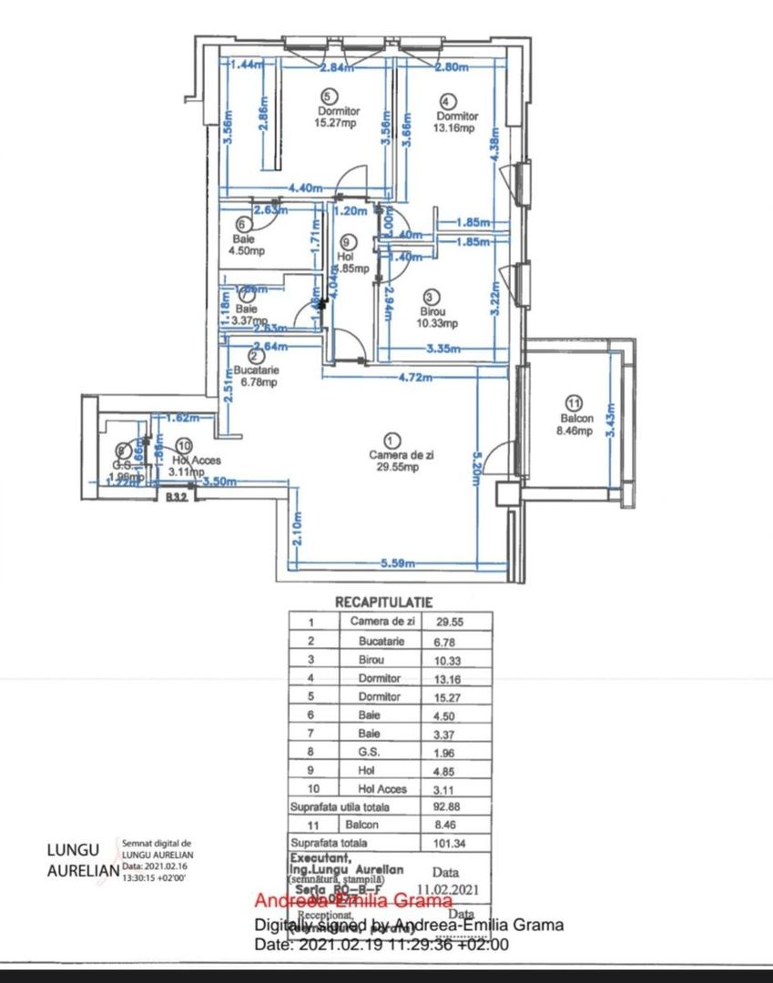 Apartament premium 4 camere  Complex Triana Pipera