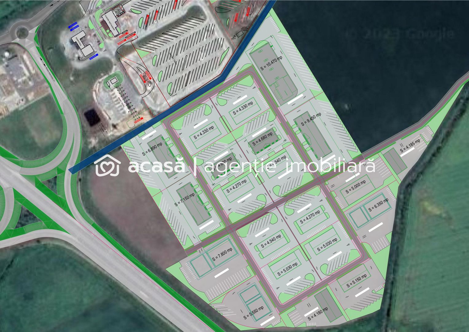 Imagine 9 - Investiție strategică: Teren cu PUZ pentru un parc logistic