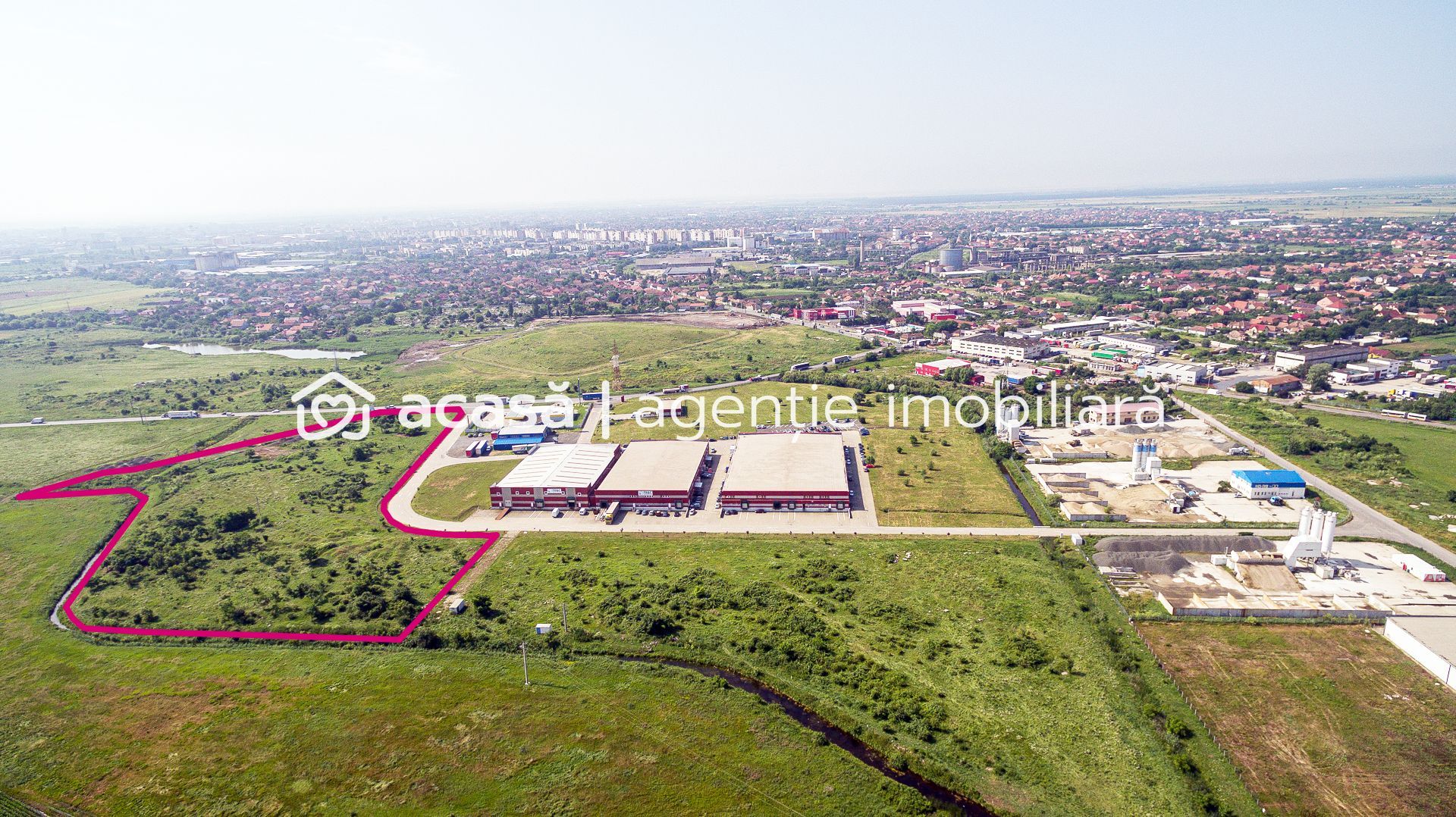 Imagine 6 - Teren industrial 28812 mp în Parcul Industrial UTA2 Arad