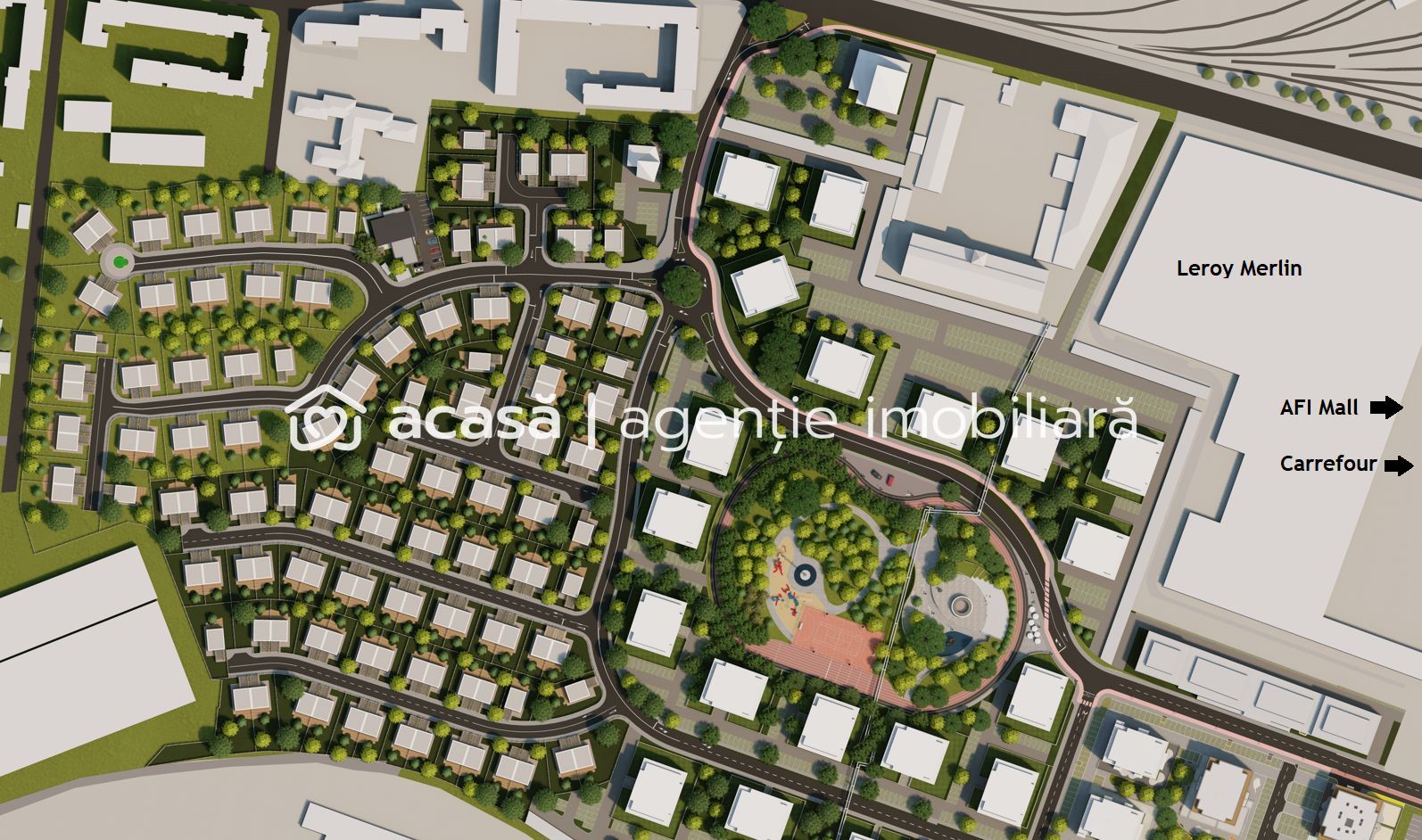 Imagine 6 - Teren generos in Cartierul Rezidential Ared