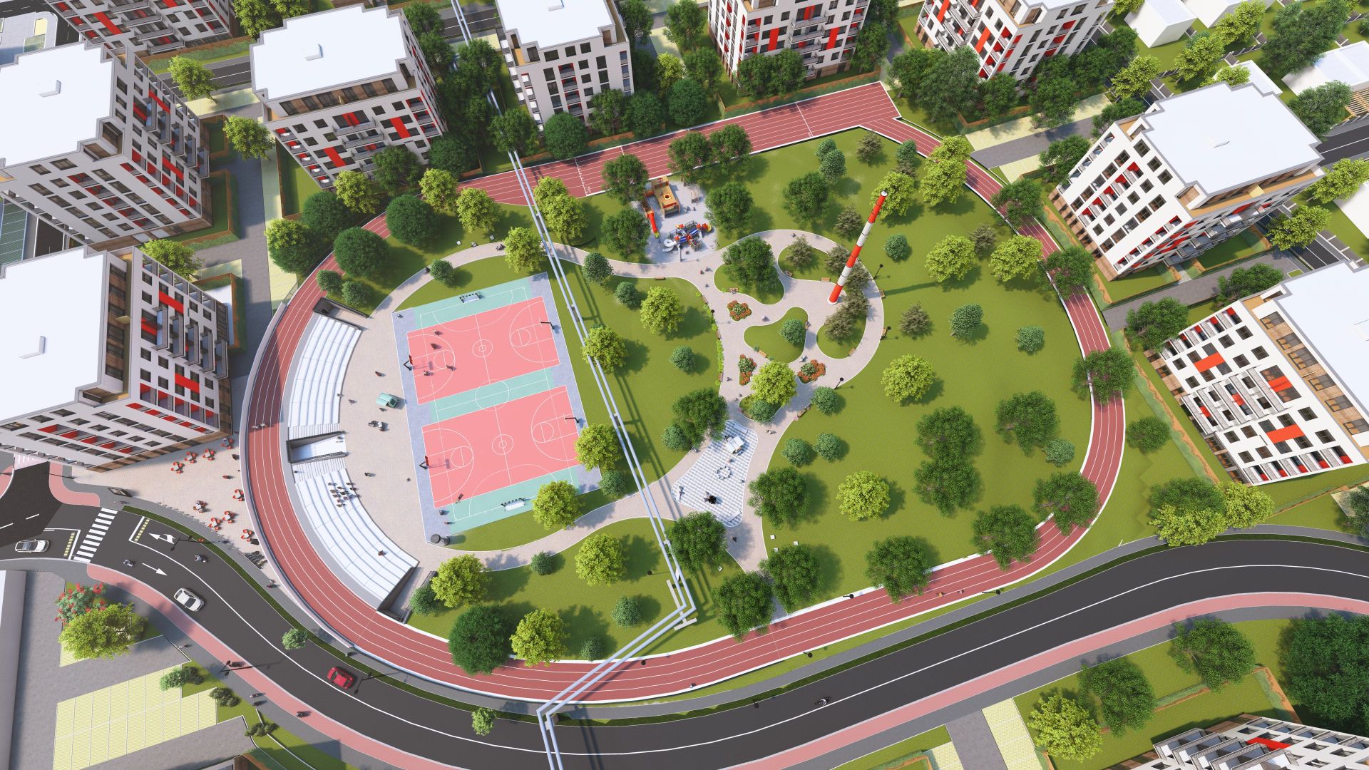 Imagine 8 - Apartament in cel mai nou bloc ARED RED9, fără agenție - comision 0