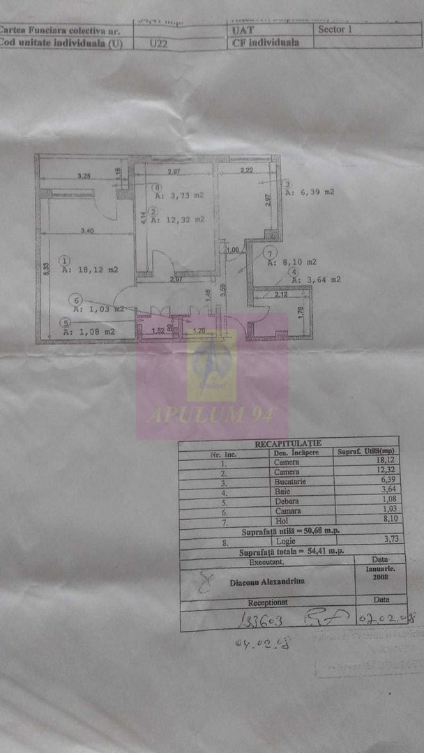 De vanzare apartament 2 camere Piata Domenii - imaginea 8