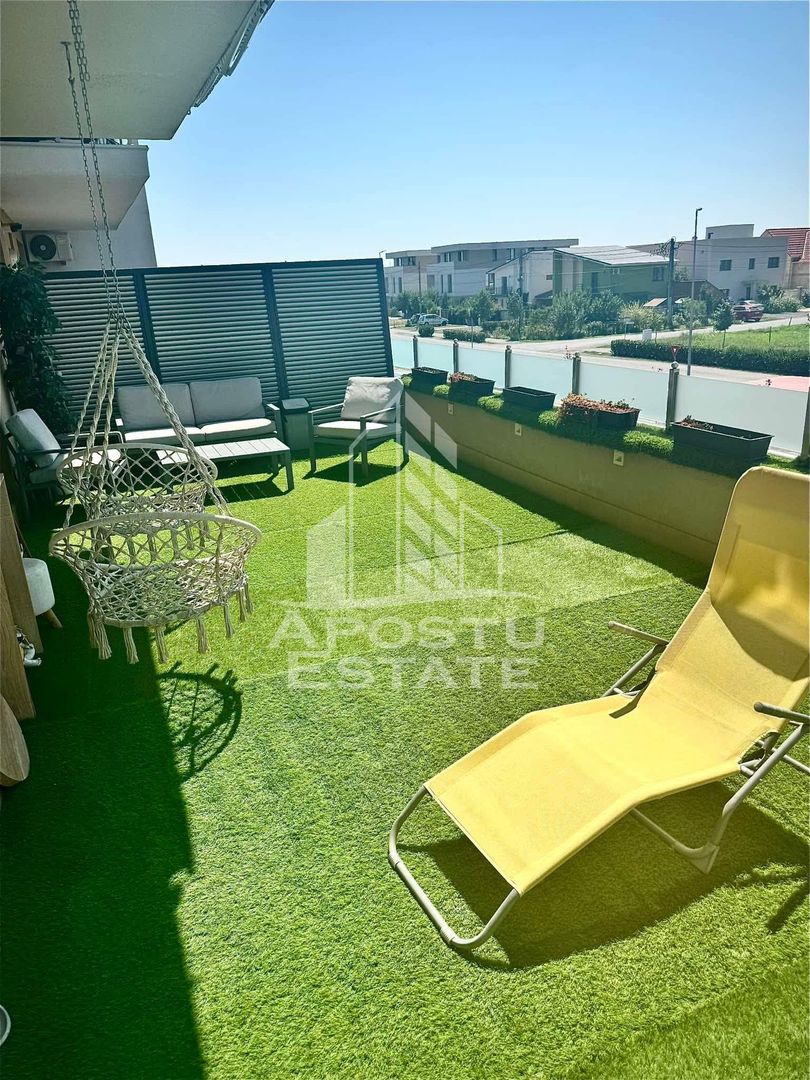 Apartament cu 2 camere,terasa de 38 mp,2 locuri de parcare,Dumbravita - imaginea 6