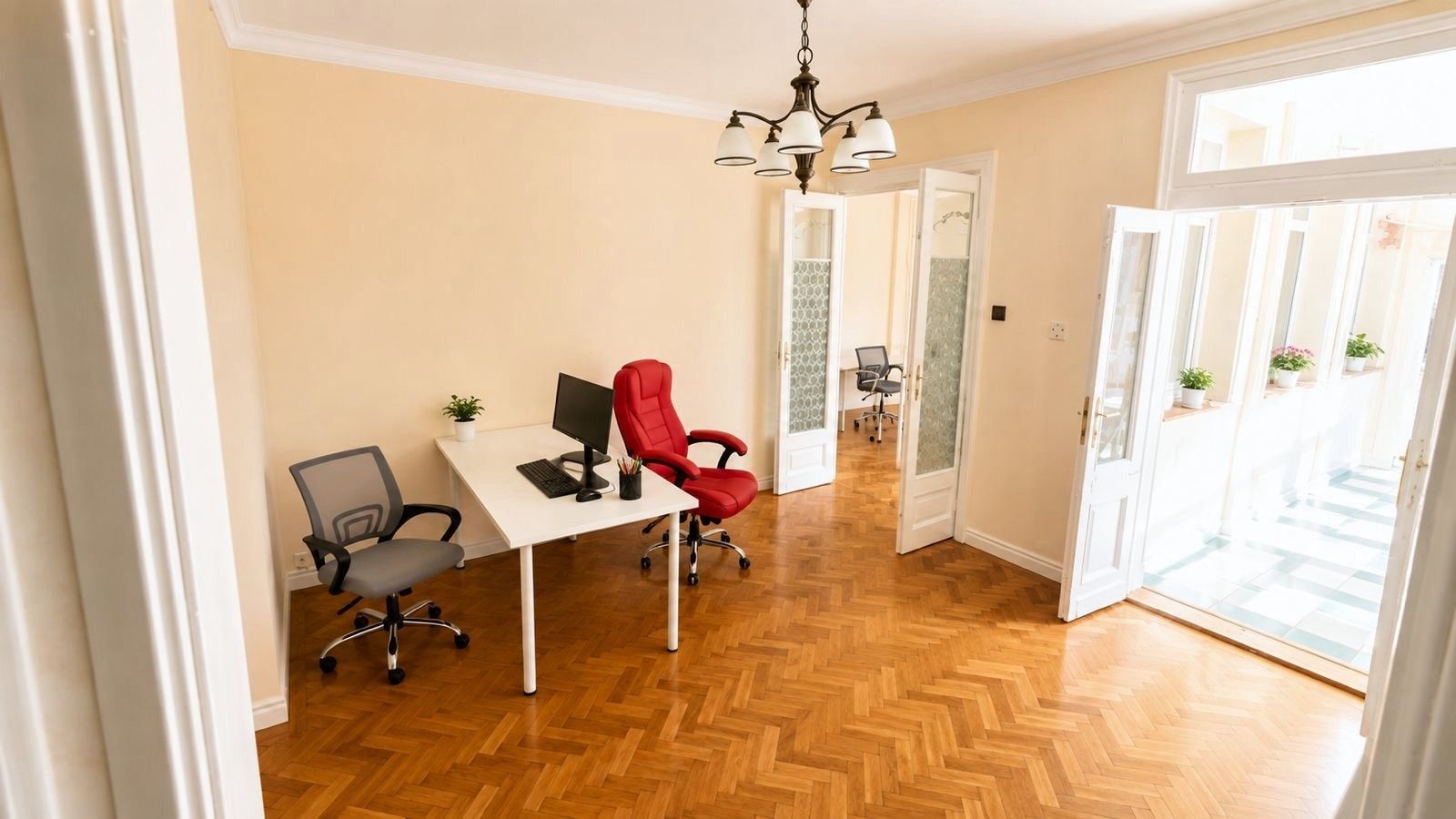 Spațiu de birouri 105 mp de închiriat ultracentral – 4 camere Eminescu - imaginea 5