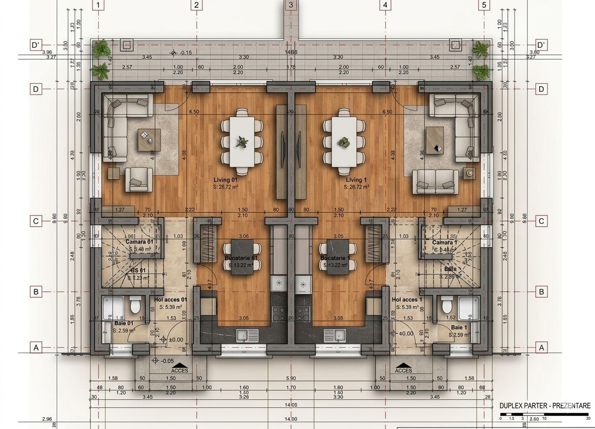 Casa tip duplex , 4 cmere, Sura Mica - Sibiu - imaginea 6