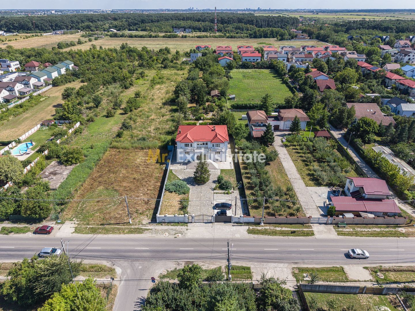 Domeniu privat 5.000 mp, cu reședință de 625 mp și piscină, Corbeanca - imaginea 43