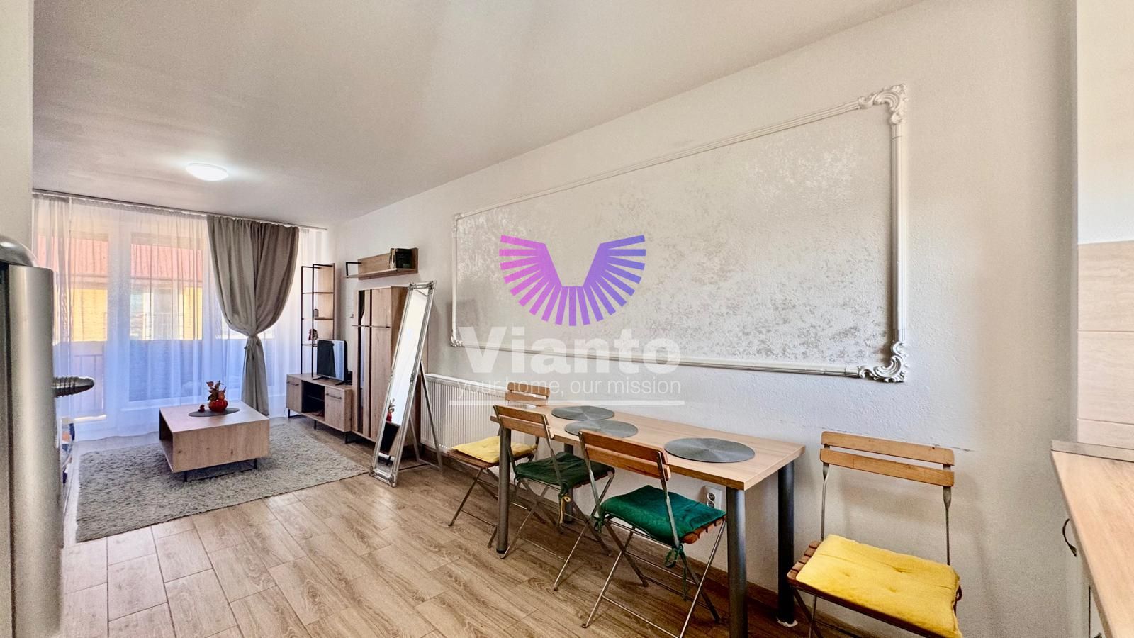 Apartament 3 camere mobilat si utilat compet - Zona sub-Arini - Calea Poplacii