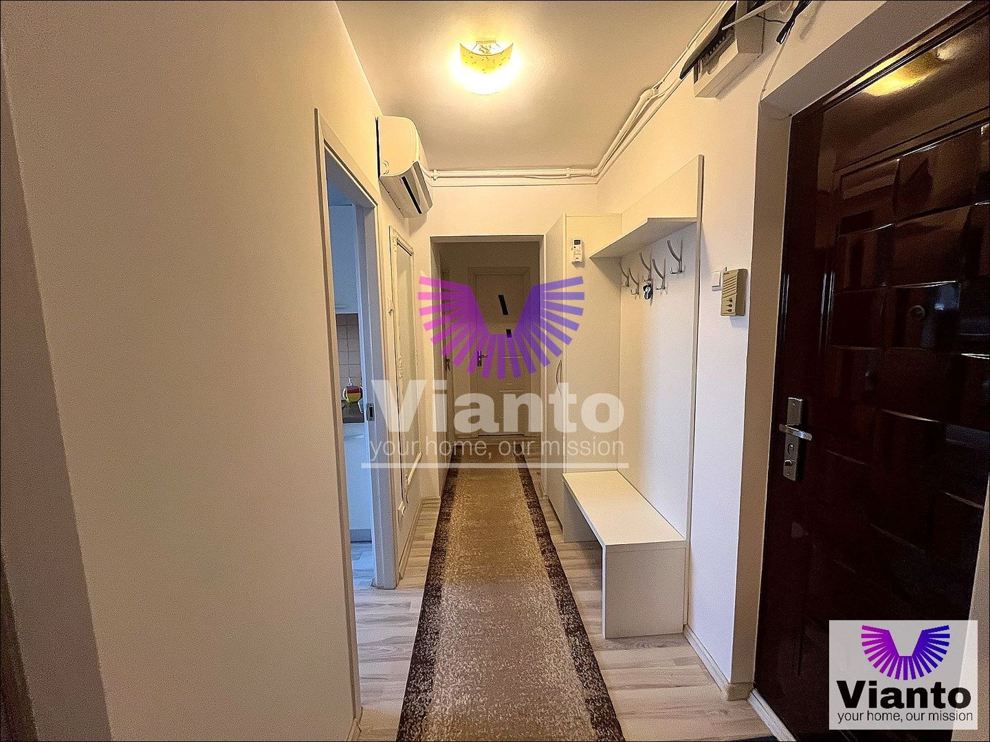 Apartament luminos 2 camere | Mihai Viteazu | Mobilat si utilat