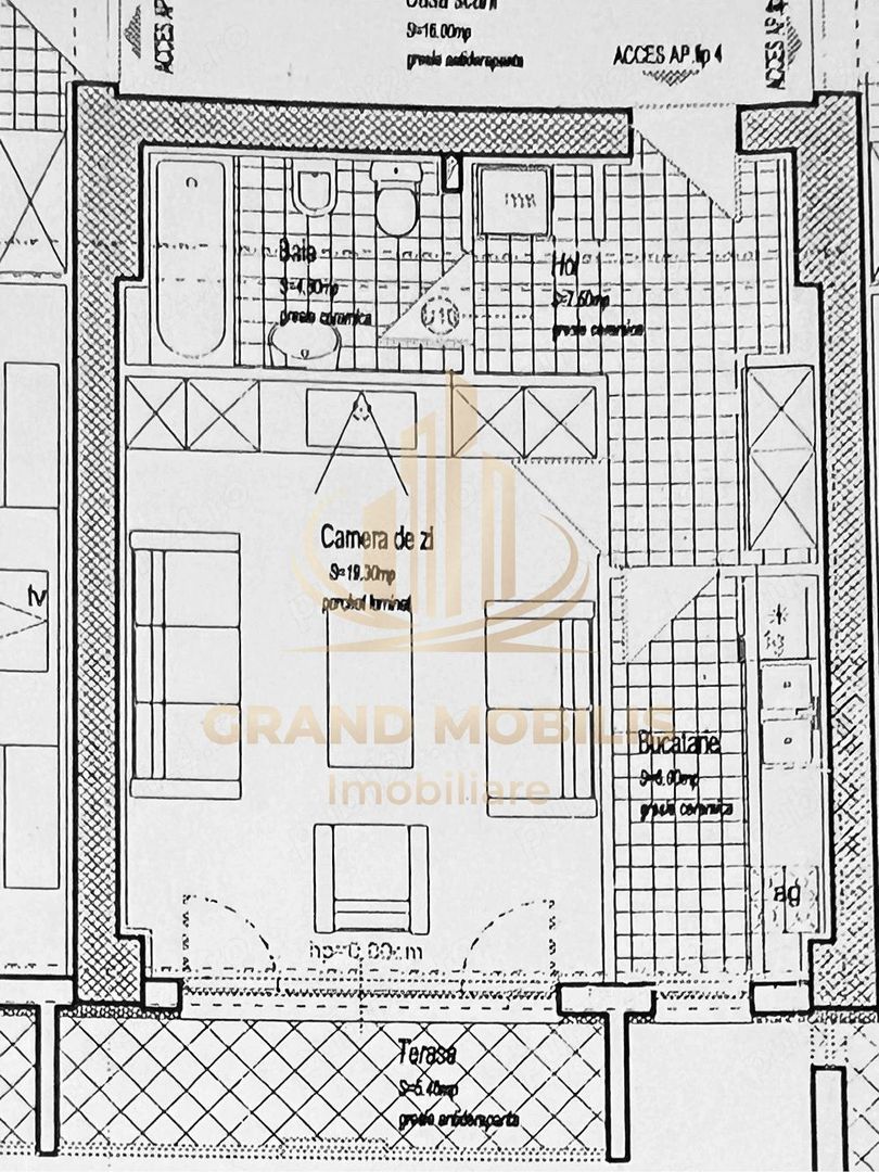 Apartament 1 cam. decomandat, tip STUDIO, bloc NOU, Complex Studentesc - imaginea 10