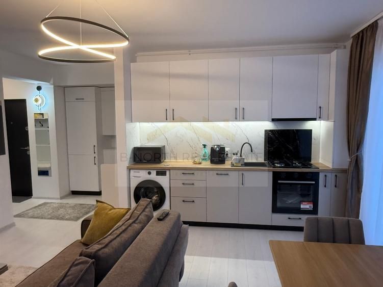 Penthouse 3 camere, terasă panoramică 30 mp | Prima închiriere | Otopeni - imaginea 7