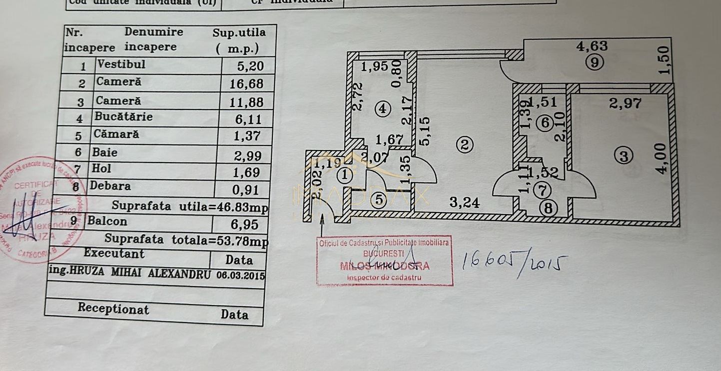 Apartament cu 2 cam, la 3 minute de metrou Jiului - imaginea 9