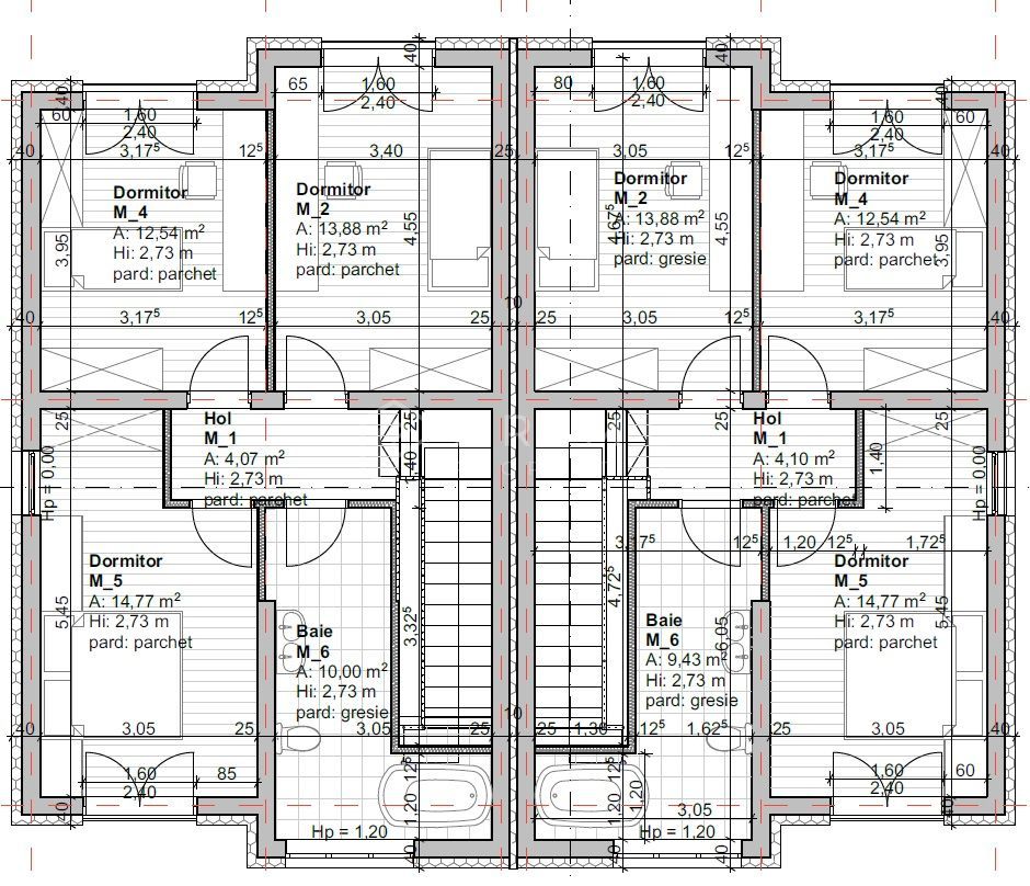 Casă nouă tip duplex izolat fonic în Livezeni - imaginea 4