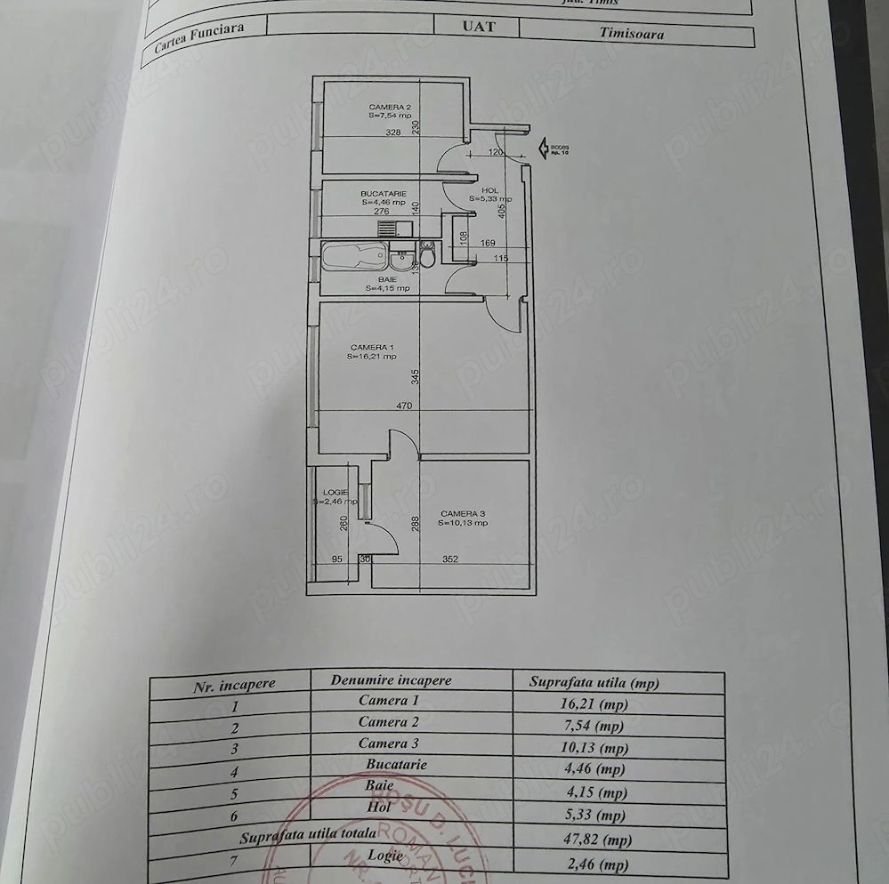 Apartament 3 camere | Etaj 2 | Calea Șagului | Timișoara - imaginea 10