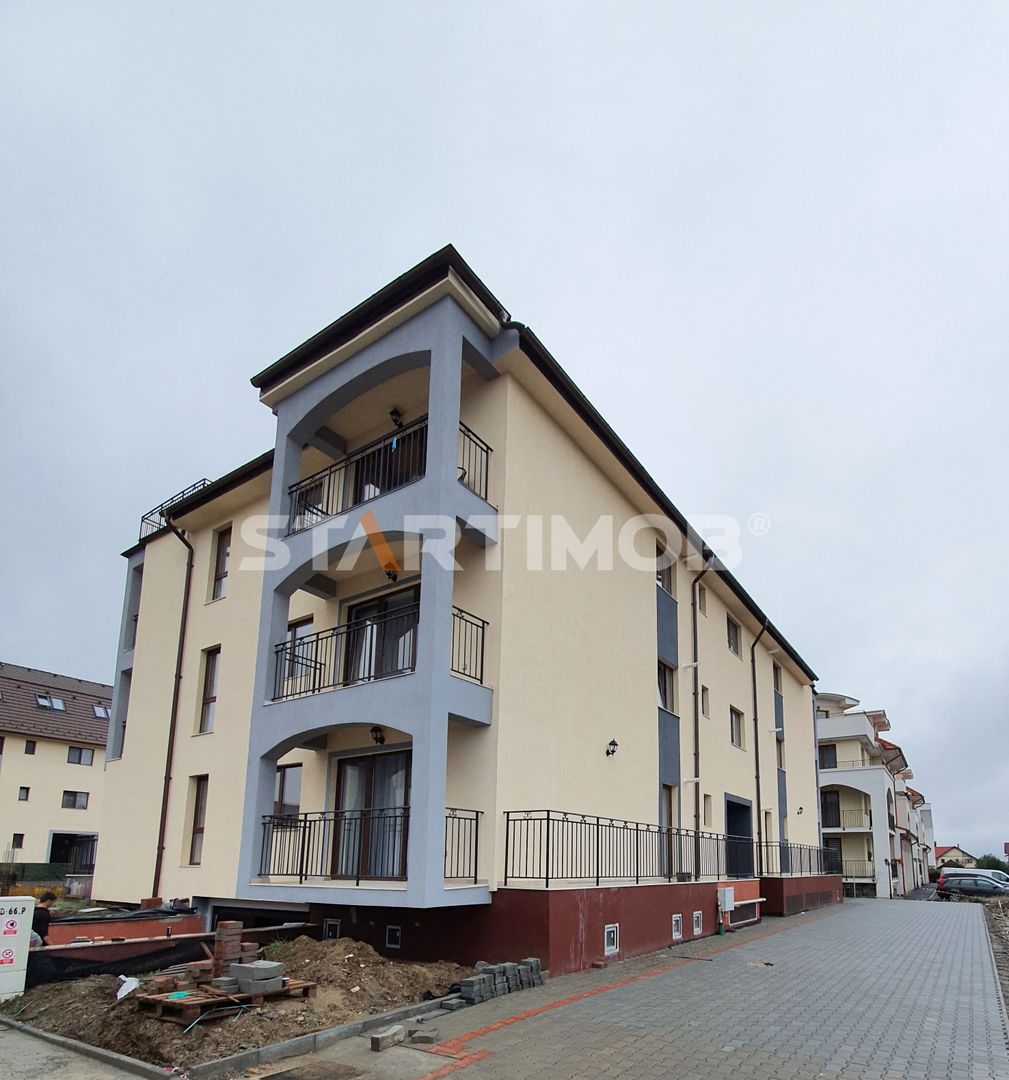 Apartament mobilat 3 camere cu parcare subterana