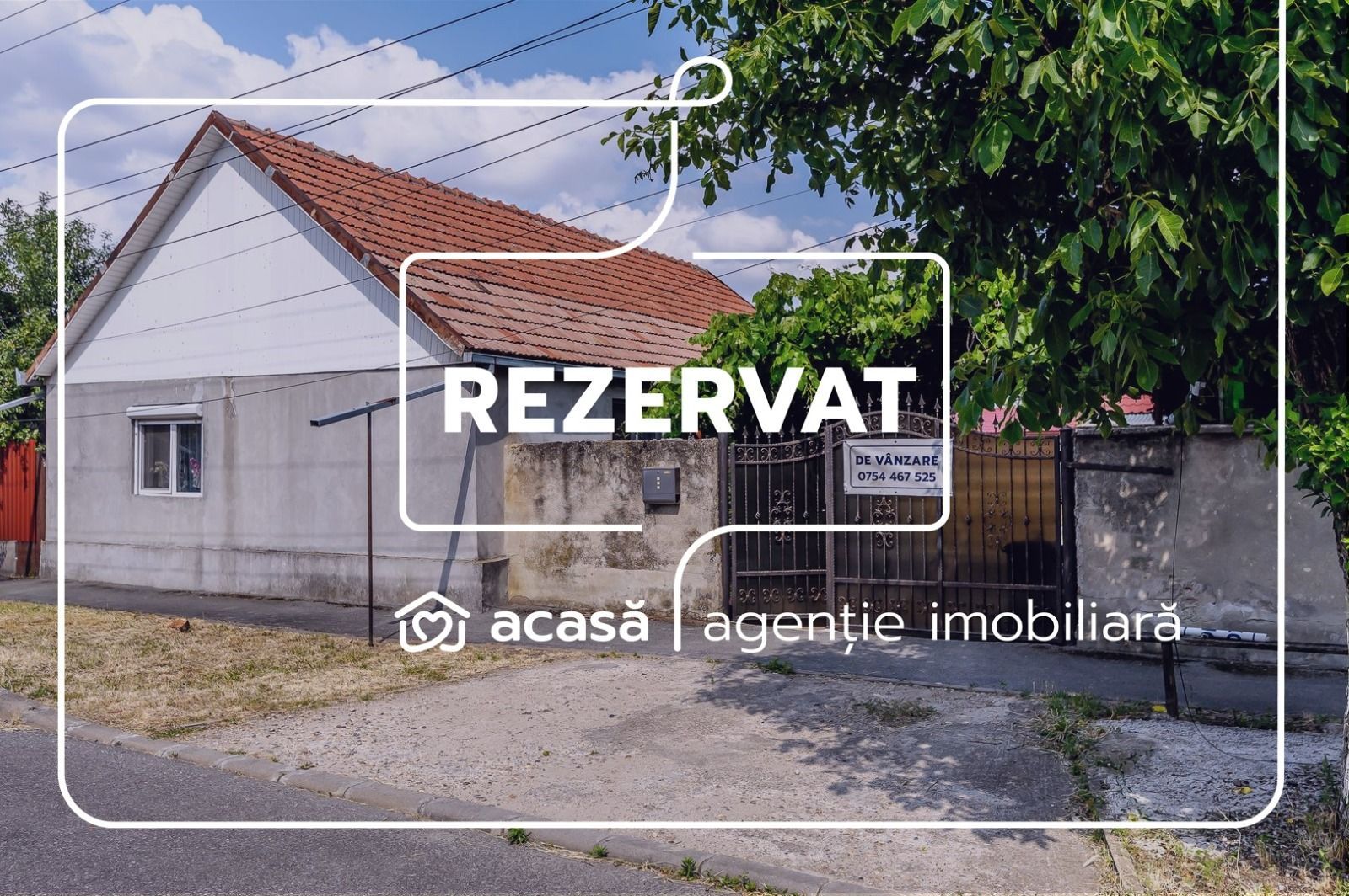 Rezervat Casă individuală cu teren 328 mp în Bujac Comision 0