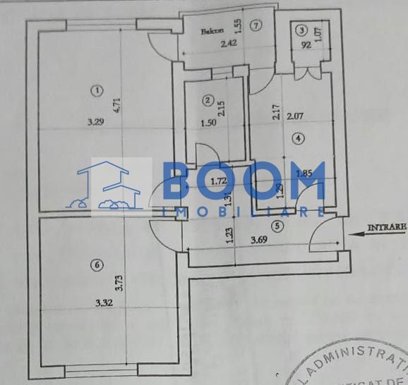 Apartament cu 2 camere | Nord | Parter I-01 - imaginea 7