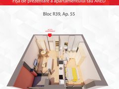 Apartament nou tip PENTHOUSE la ARED Comision 0