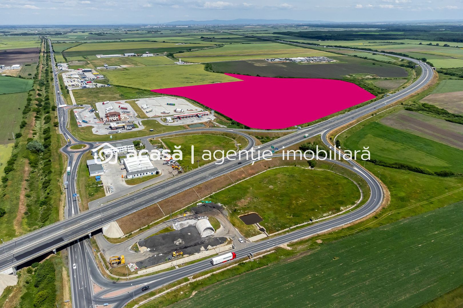 Imagine 5 - Investiție strategică: Teren cu PUZ pentru un parc logistic