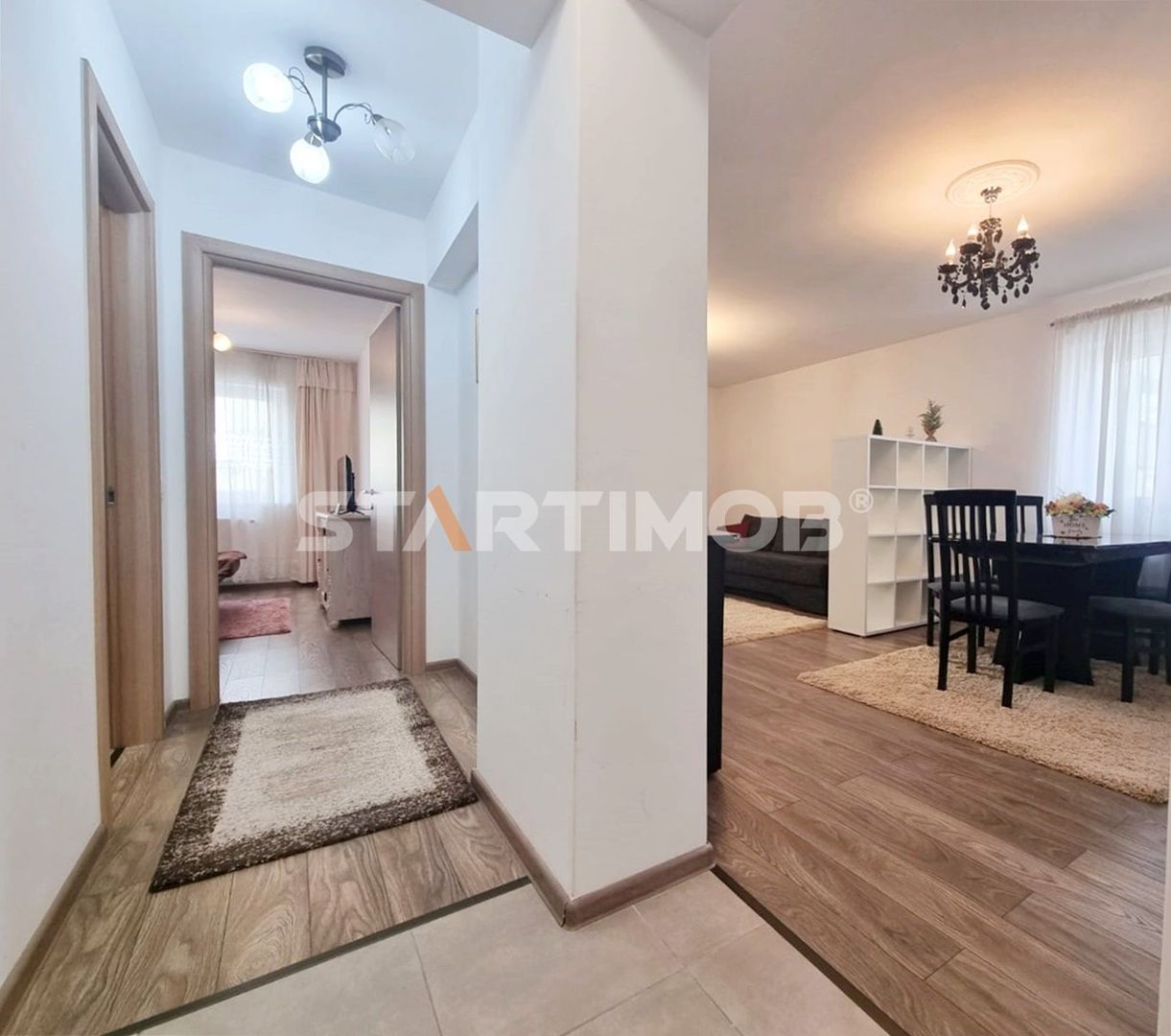 Apartament 2 camere mobilat zona Coresi