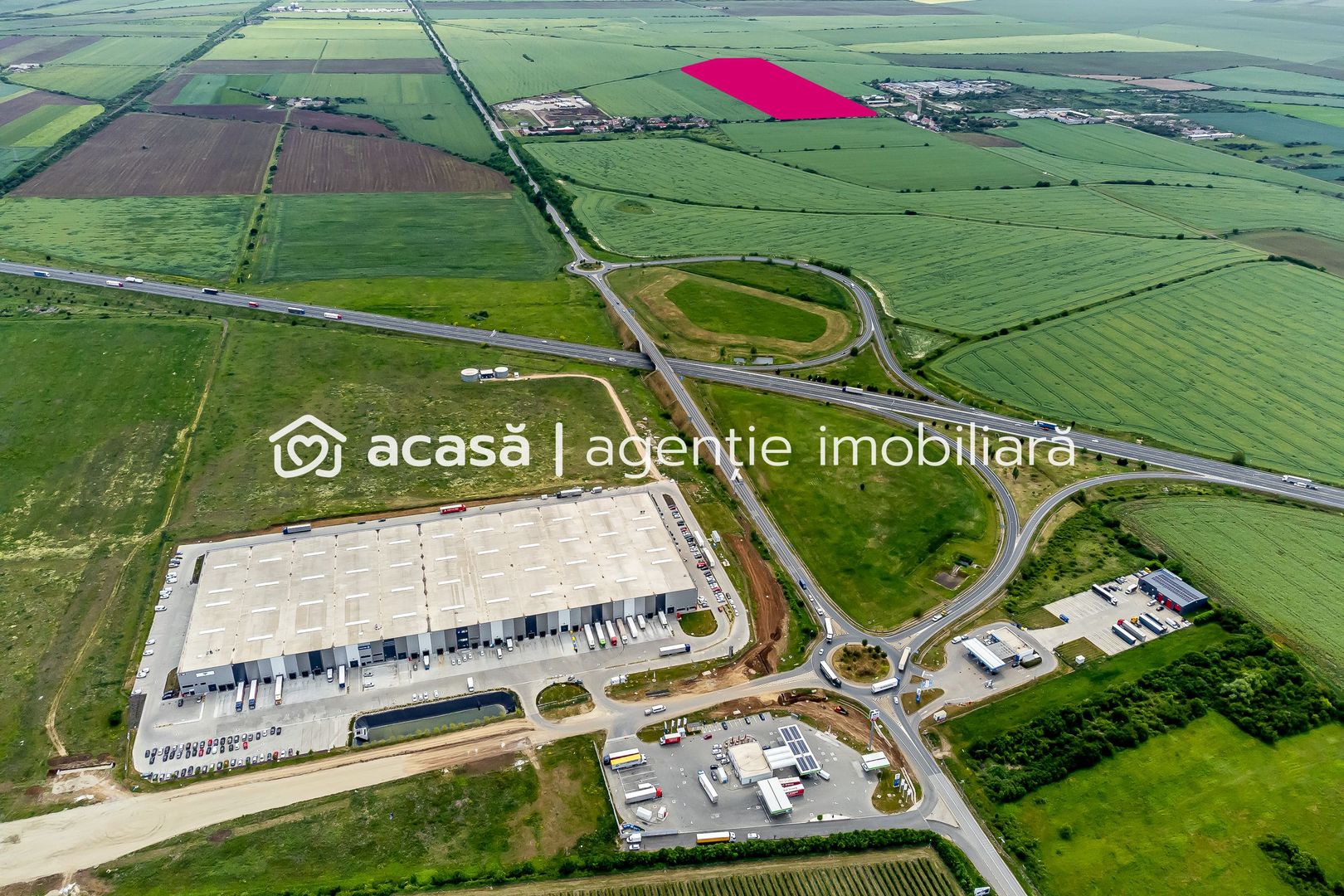 Imagine 3 - Teren cu PUZ ideal pentru parc logistic și de servicii